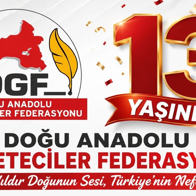 DGF 13 yaşında