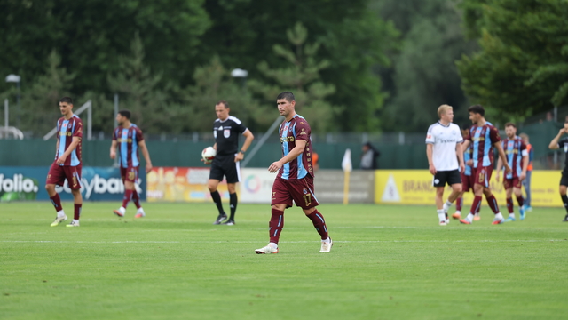 Trabzonspor hazırlık maçında Eintracht Frankfurt'a 3-0 mağlup oldu