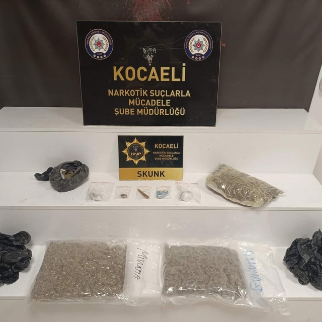 Kocaeli'de kilolarca skunk ele geçirildi