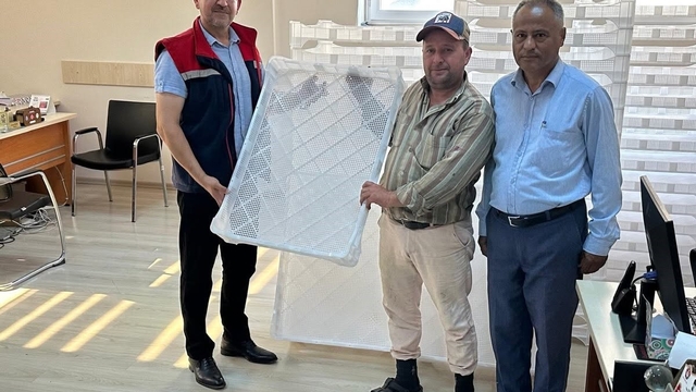 Köşk'te incir üreticisine yüzde 50 hibeli kurutma kereveti desteği