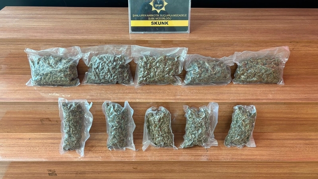 Şanlıurfa'da uyuşturucu ele geçirildi: 1 tutuklama