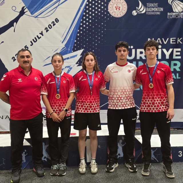 Erzincanlı milli badmintonculardan uluslararası turnuvada 4 madalya