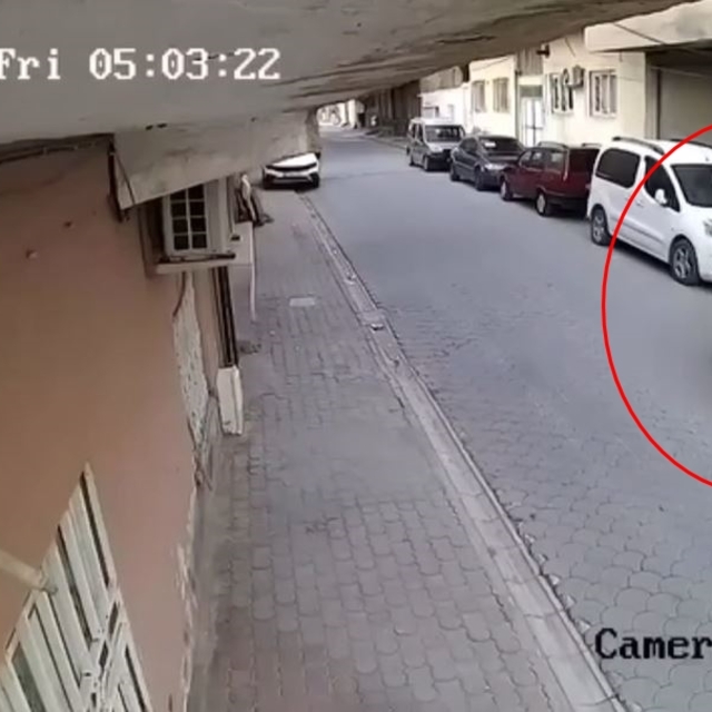 Mardin'de motosiklet hırsızlığı kamerada