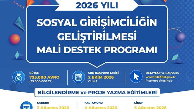 Sosyal girişimcilik programı için bilgilendirme ve eğitim toplantıları başlıyor