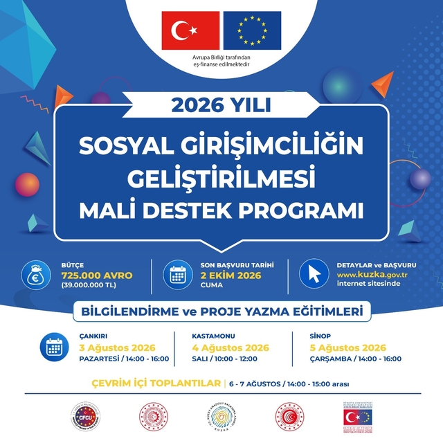 Sosyal girişimcilik programı için bilgilendirme ve eğitim toplantıları başl...