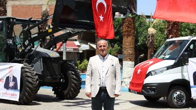 İncirliova'da yeni araçlar tanıtıldı