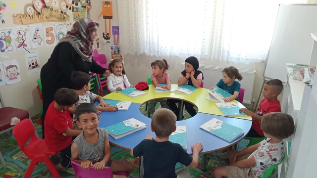 Erzincan'da 4-6 yaş Kur'an kursu ziyaret edildi