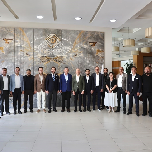 AK Parti Denizli heyetinden OSB ve DENİB'e ziyaretlerde bulundu