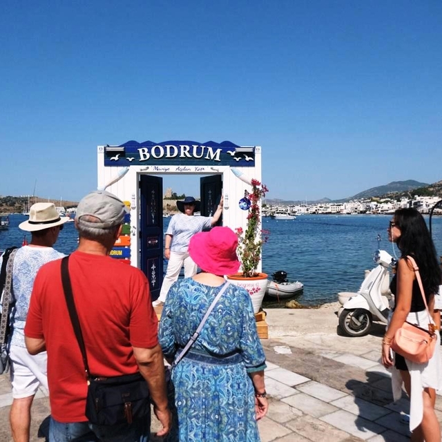 Bodrum'un güzellikleri "Maviye Açılan Kapı" ile taçlanıyor