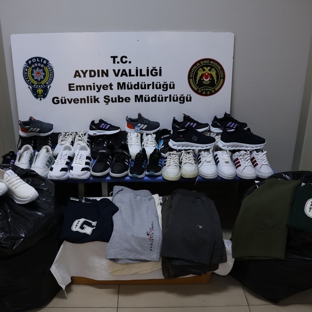 Aydın'da 7 ayda 55 milyon liralık sahte ürün ele geçirildi