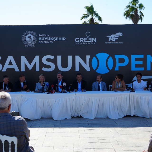 Samsun Open ATP Challenger 50 Tenis Turnuvası'nın geliri Mehmetçik Vakfı'na...