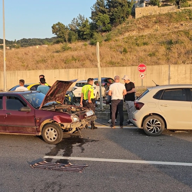Zonguldak'ta trafik kazası: 1 yaralı