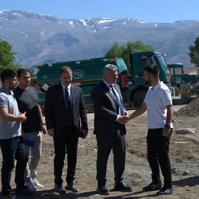 Bölge Müdürü Yavuz, DSİ Erzincan Şubesinde incelemelerde bulundu
