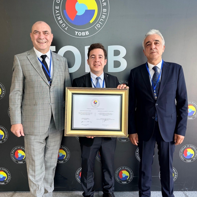 Eskişehir Sanayi Odası, akreditasyon sertifikası almanın gururunu yaşadı