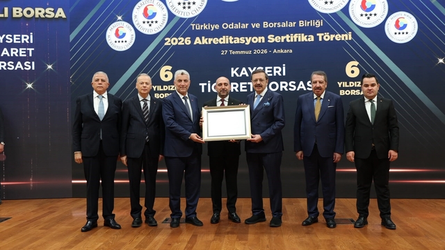 Kayseri Ticaret Borsası'ndan büyük başarı