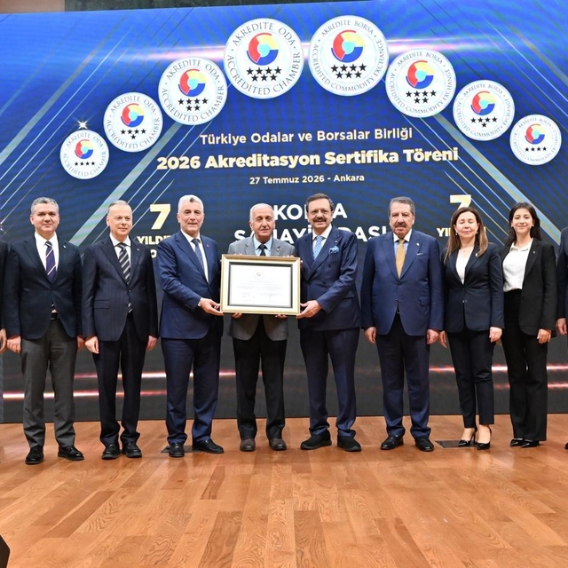 KSO, 7 yıldızlı hizmet veren Türkiye'deki tek sanayi odası oldu