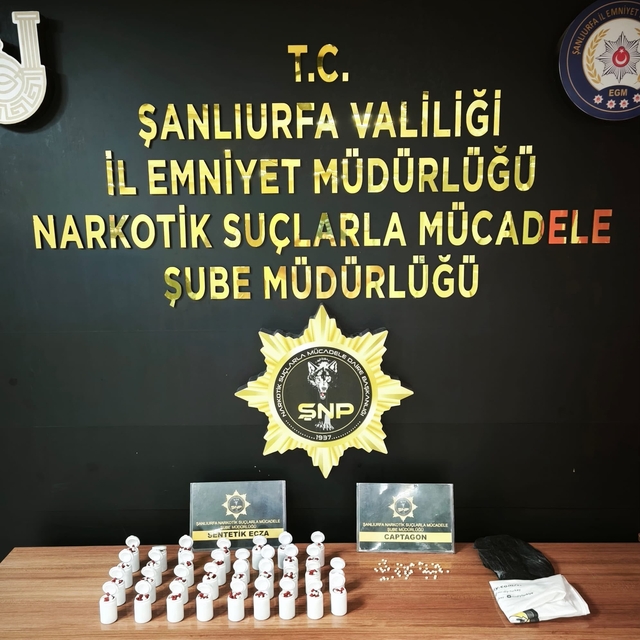 Şanlıurfa'da uyuşturucu operasyonu: 3 tutuklama