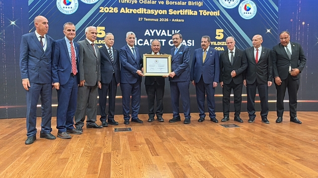 Ayvalık Ticaret Odası'nın hizmet kalitesi 4. kez tescillendi