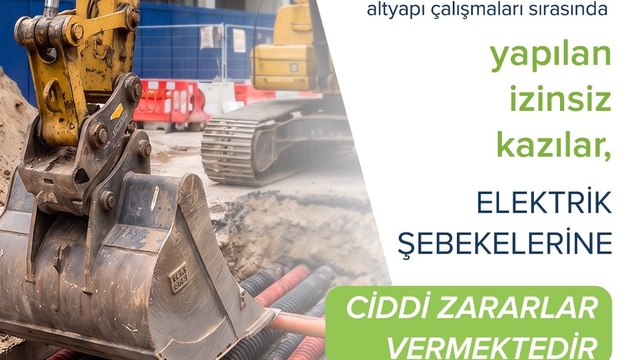 Fırat EDAŞ'tan izinsiz kazılara uyarı