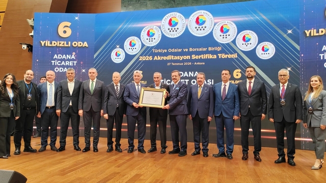 Adana Ticaret Odası'na '6 Yıldızlı Akreditasyon'