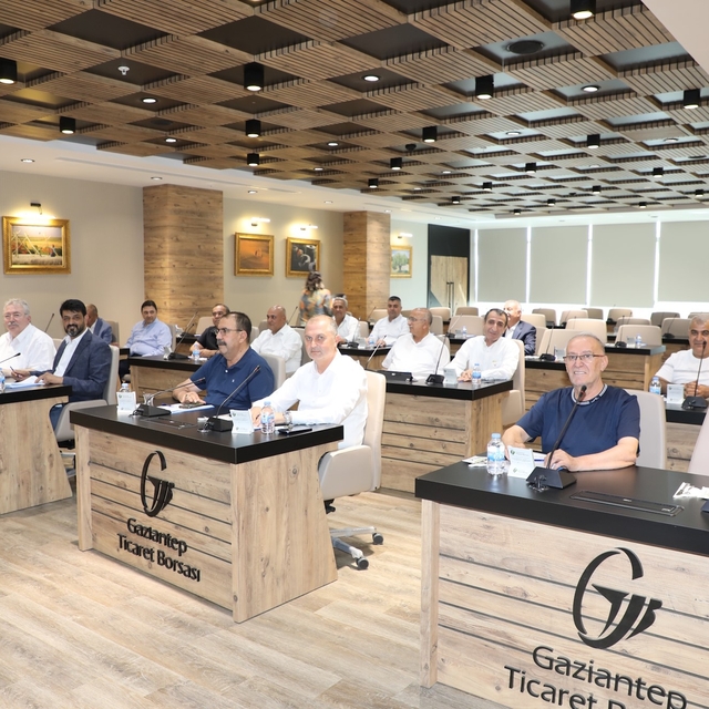 GTB Temmuz Ayı Olağan Meclis Toplantısı gerçekleştirildi