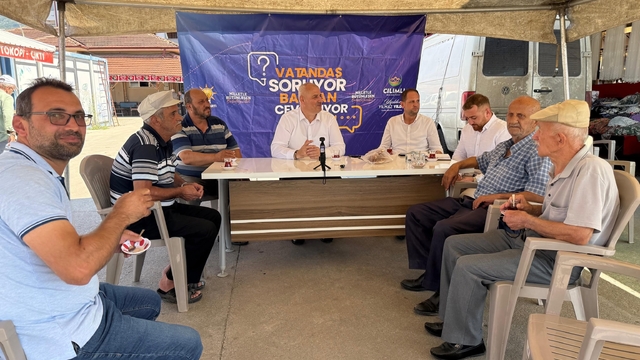Çilimli'de vatandaş sordu, Başkan Yıldız yanıtladı
