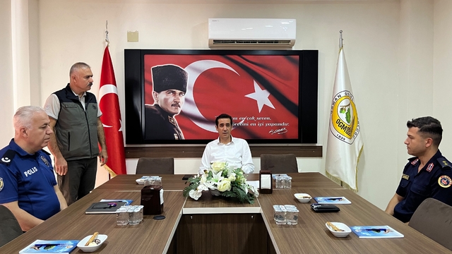 Bozyazı'da orman yangınlarına karşı toplantı yapıldı