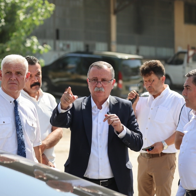 Başkan Balaban sanayi esnafının sorunları yerinde inceledi