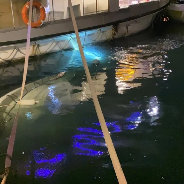 Sinop'ta tekne sulara gömüldü