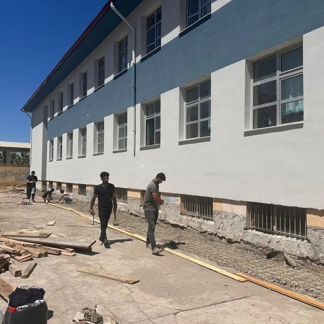 Sinop'ta okullar yeni sezona hazır hale getiriliyor