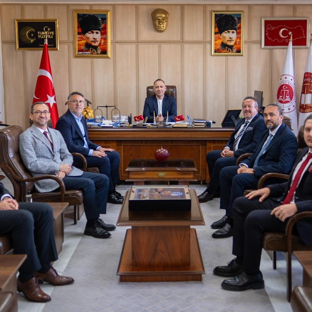 Denizli OSB Yönetimi, Denizli'ye yeni atanan Cumhuriyet Başsavcısına hayırl...