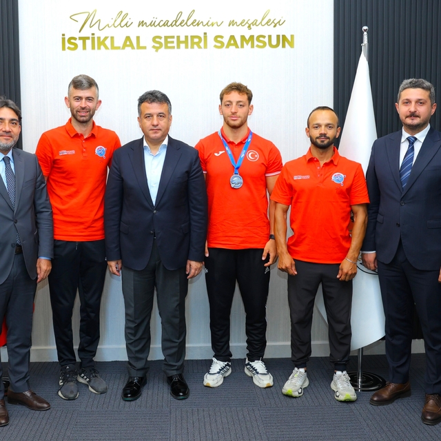 Başkan Doğan'dan Avrupa ikincisi milli sporcuya kutlama