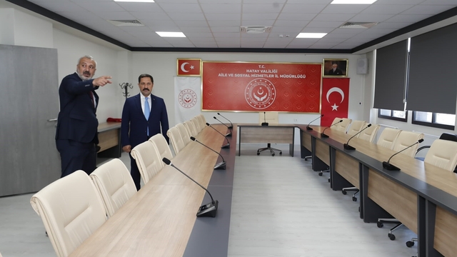 Yapımı tamamlanan Aile ve Sosyal Hizmetler il müdürlüğü binası hizmete açıldı