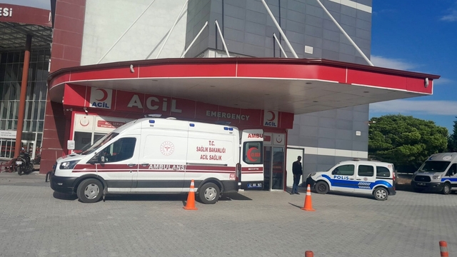 Karapınar'da otomobiller çarpıştı: 1 yaralı