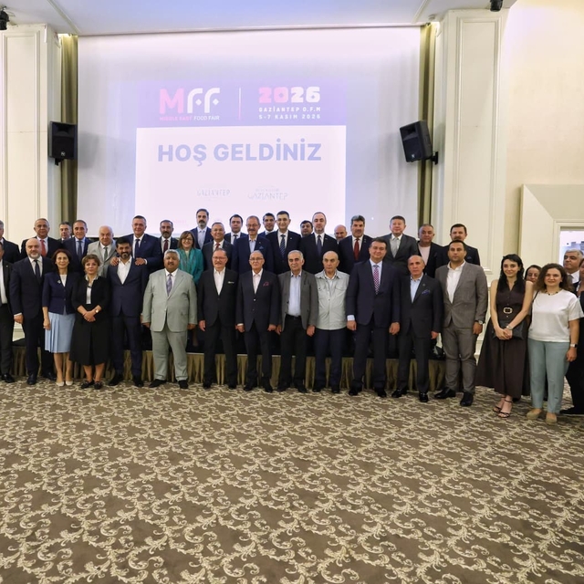 Gaziantep gıda sektörü ve MFF Ortadoğu Gıda Fuarı ortak akıl buluşması gerç...