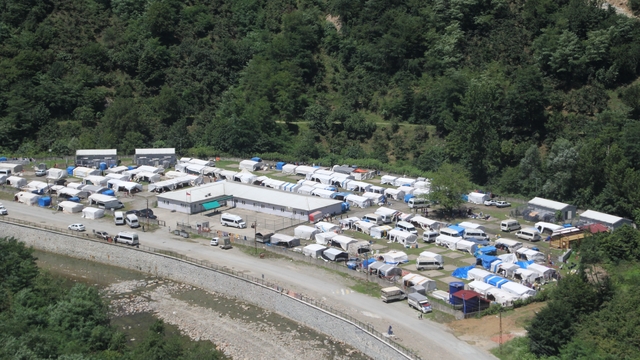 Mevsimlik tarım işçileri fındık hasadı için Ordu'da
Çadırlarını kuran işçiler, hasat sezonunu bekliyor