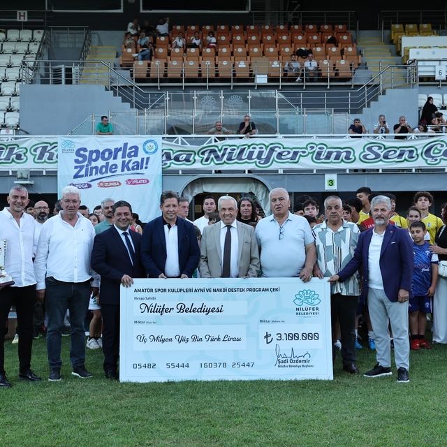 Amatör spor kulüplerine 3 milyon liralık destek