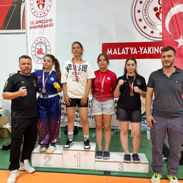 Niğde Wushu Takımı Malatya'dan 17 madalyayla döndü