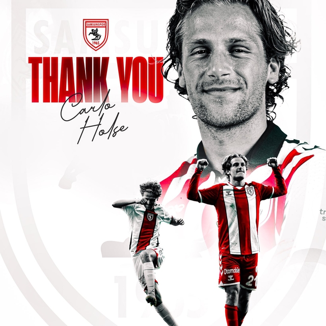 Samsunspor, Carlo Holse ile yollarını ayırdı