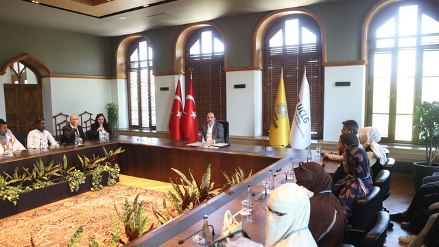 Moritanyalı heyetten Dünya Belediyeler Birliği Başkanı Altay'a ziyaret