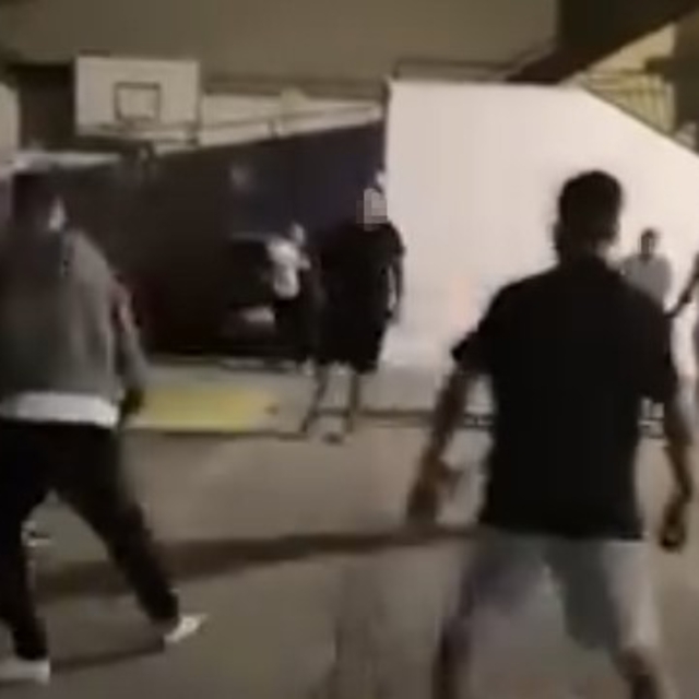 Kuşadası'nda otopark ücreti kavgası kamerada