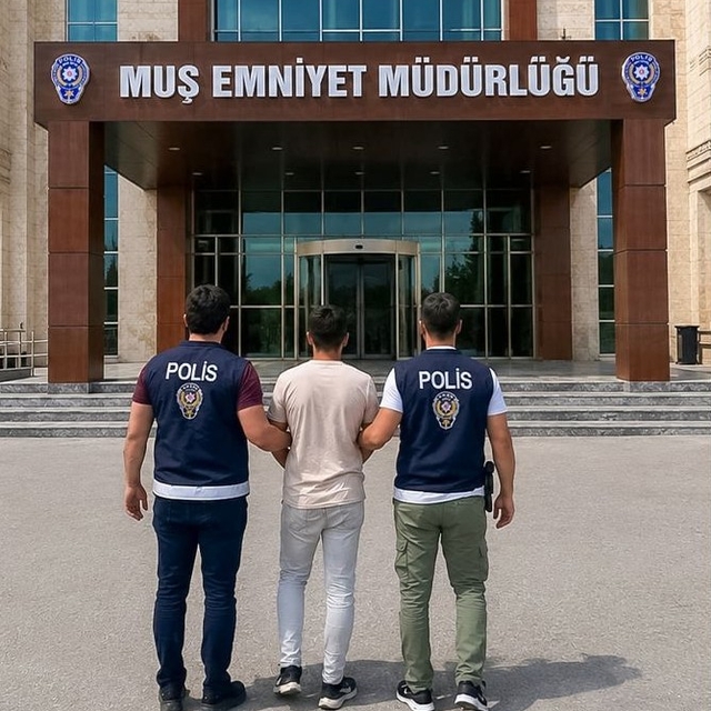 Muş'ta tefecilik suçundan aranan hükümlü yakalandı