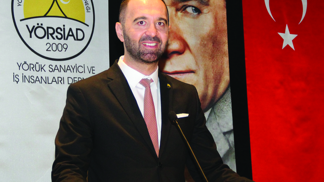 YÖRSİAD Başkanı Mustafa Alper Oral, "Sillyon Sohbetleri"ne katıldı