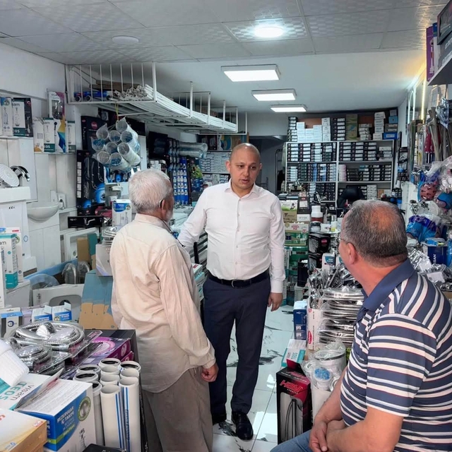 Kırıkkale Belediye Başkanı Önal, esnaf ziyaret yaptı