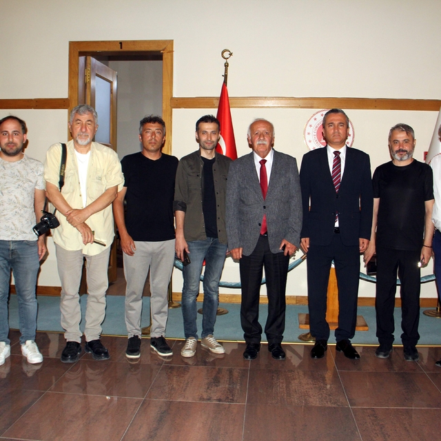 15 Eylül Gazeteciler Cemiyeti'nden Başsavcı Aksoy'a ziyaret