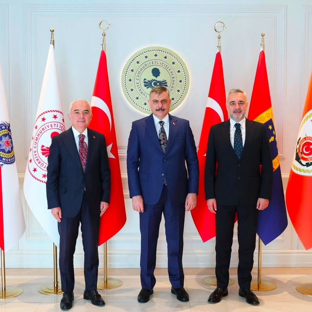 Kırklareli Valisi Turan ve AK Parti Milletvekili Sarıçam, Ankara'da ziyaret...