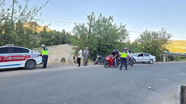Çermik'te trafik denetimi