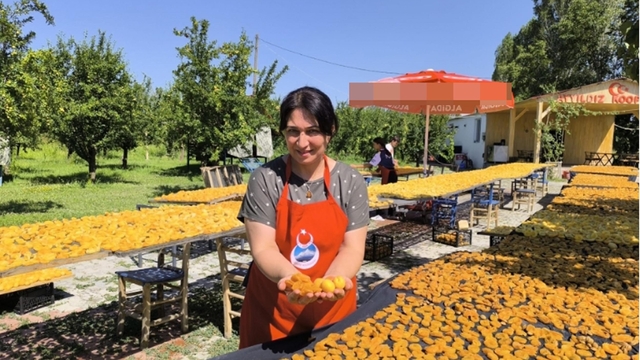 Iğdırlı kadınlar, kayısıyı güneşte kurutup ekonomiye kazandırıyor