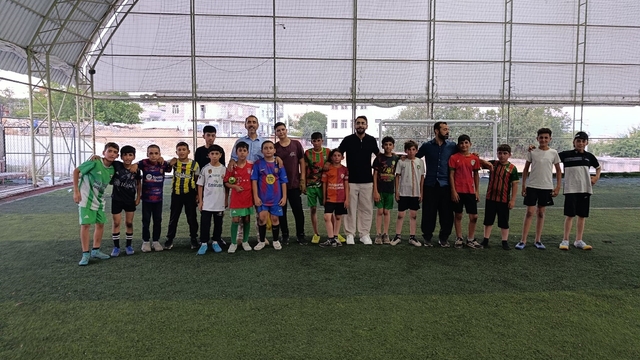 Dicle'de Kur'an kursları arası futbol turnuvası