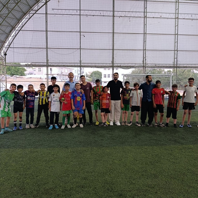 Dicle'de Kur'an kursları arası futbol turnuvası